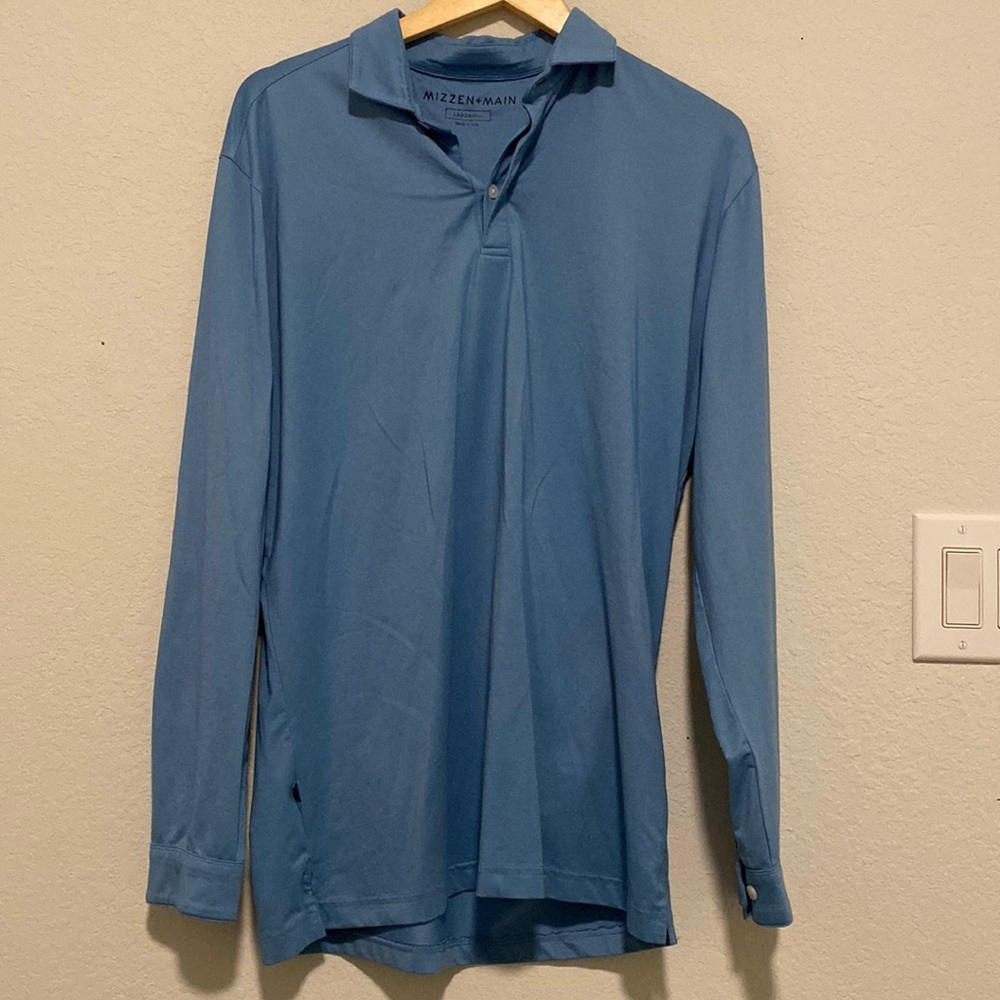 Mizzen+Main long sleeve polo